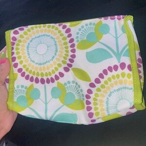 Clinique makeup bag 💚💜 brand new